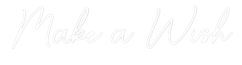 Custom Neon Sign Online Editor Make a Wish
