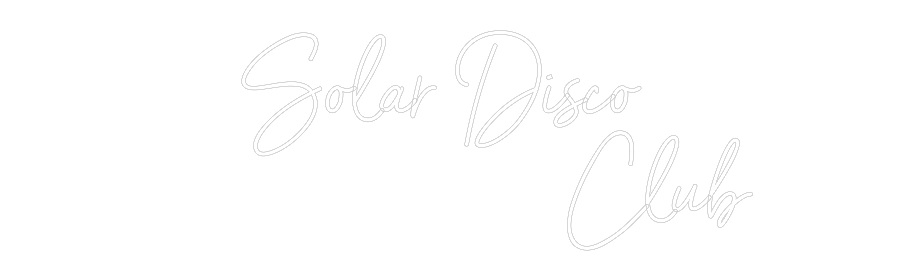 Custom Neon Sign Online Editor Solar Disco 
...