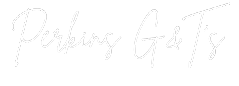 Custom Neon Sign Online Editor Perkins G&T’s...