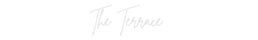 Custom Neon Sign Online Editor The Terrace