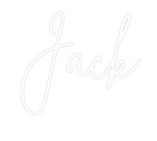 Custom Neon Sign Online Editor Jack