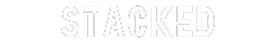 Custom Neon Sign Online Editor STACKED