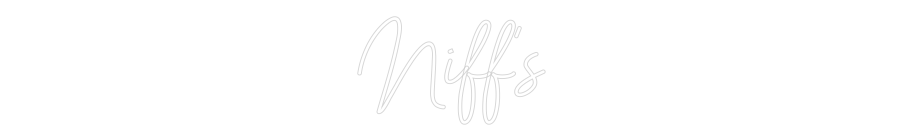Custom Neon Sign Online Editor Niff’s
