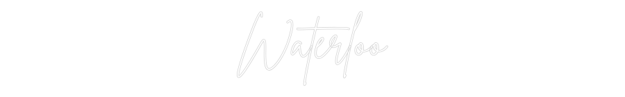 Custom Neon Sign Online Editor Waterloo