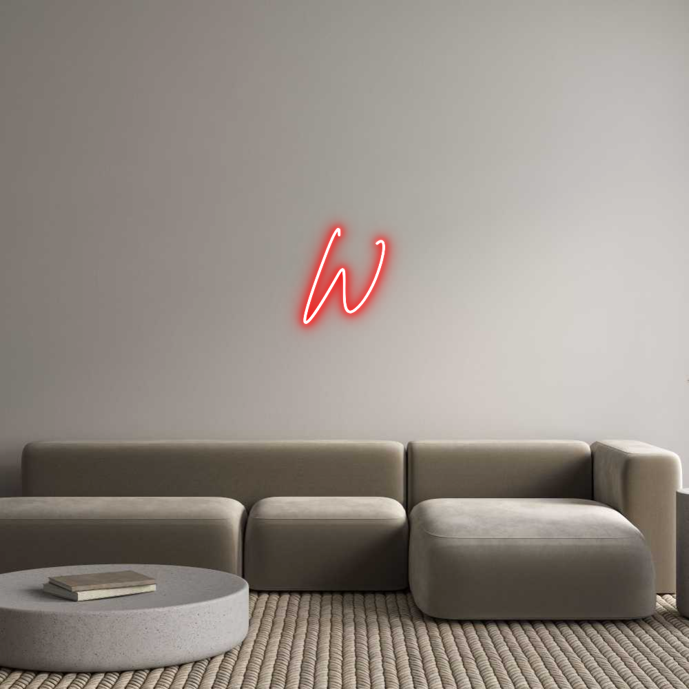 Custom Neon Sign Online Editor W