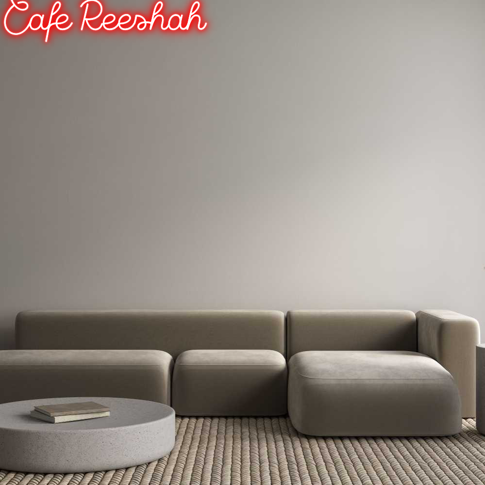 Custom Neon Sign Online Editor Cafe Reeshah