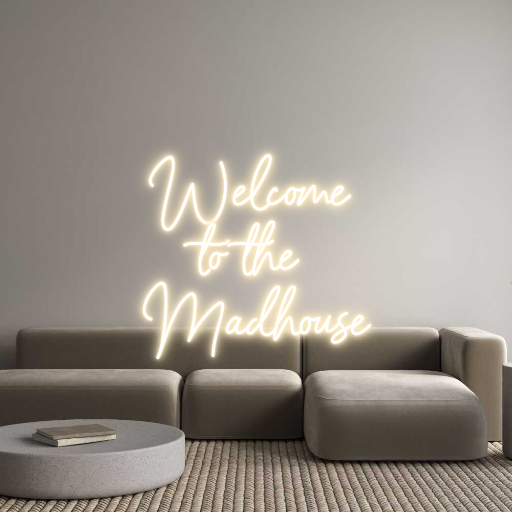 Custom Neon Sign Online Editor Welcome 
to ...
