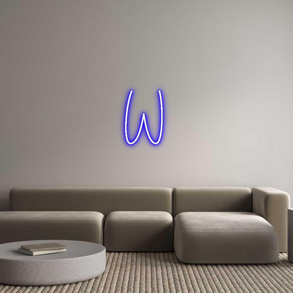Custom Neon Sign Online Editor W