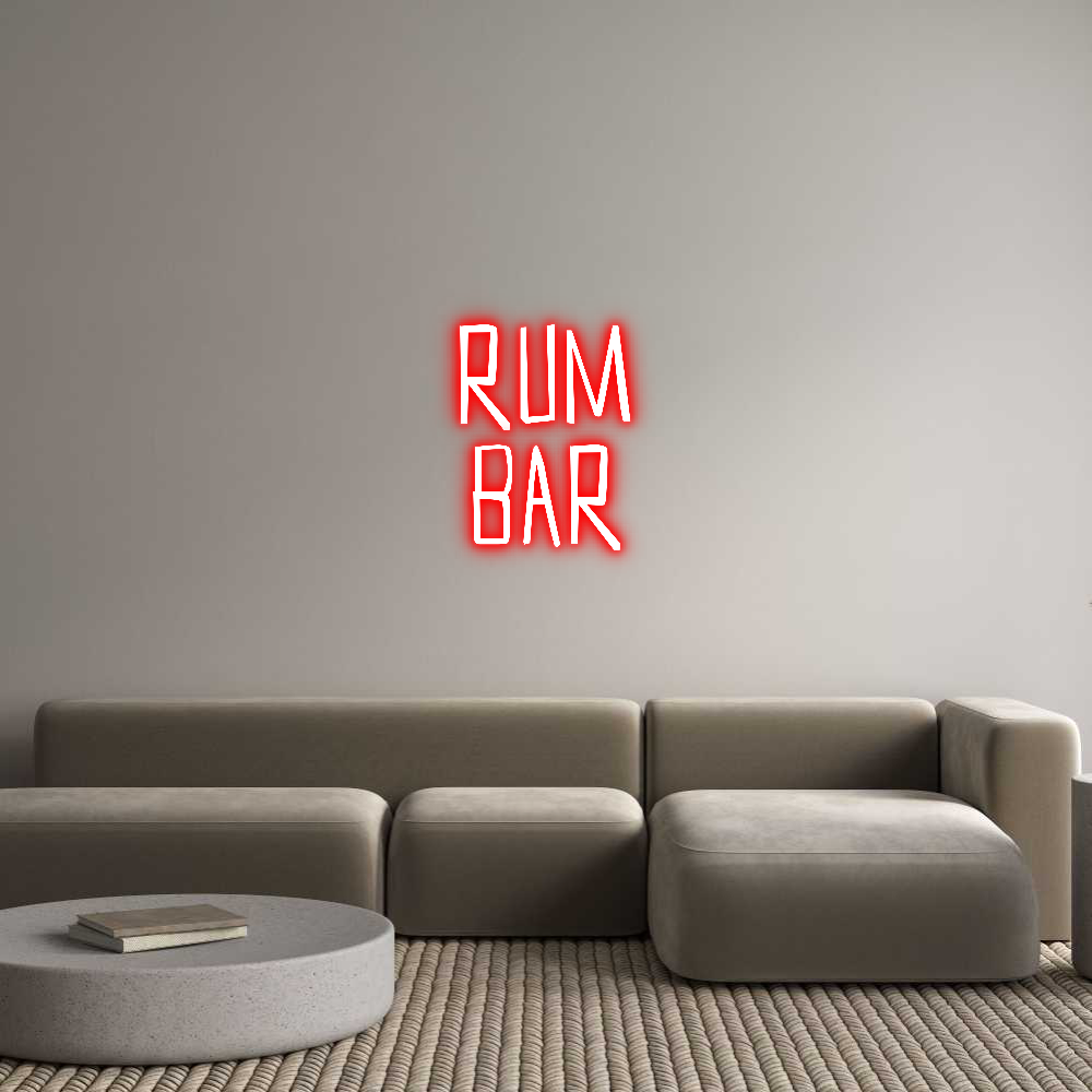Custom Neon Sign Online Editor RUM
BAR