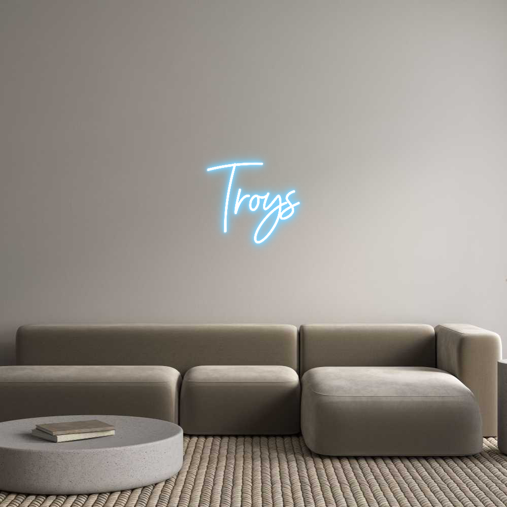 Custom Neon Sign Online Editor Troys