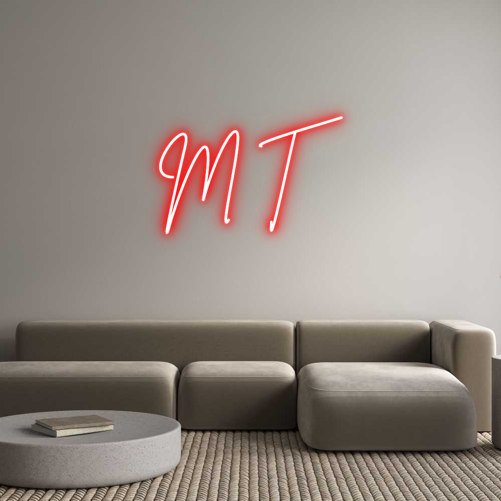 Custom Neon Sign Online Editor M T