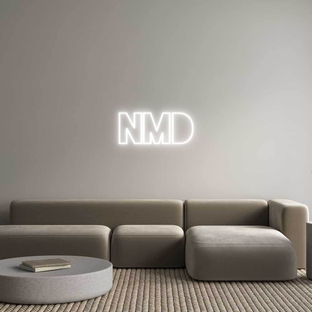 Custom Neon Sign Online Editor NMD