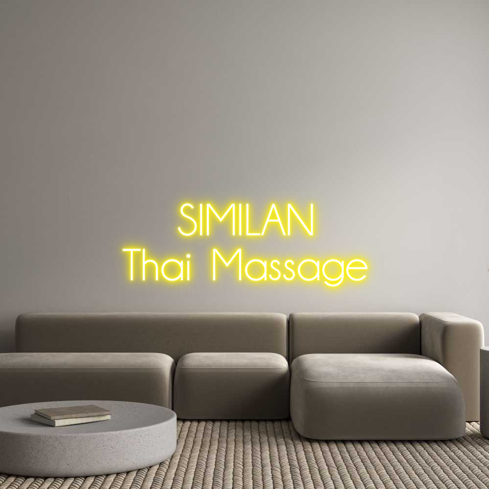 Custom Neon Sign Online Editor SIMILAN
Thai...