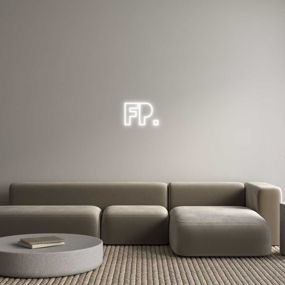 Custom Neon Sign Online Editor FP.
