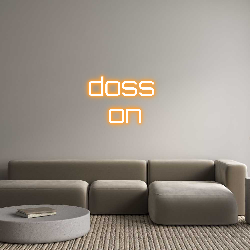 Custom Neon Sign Online Editor doss 
on