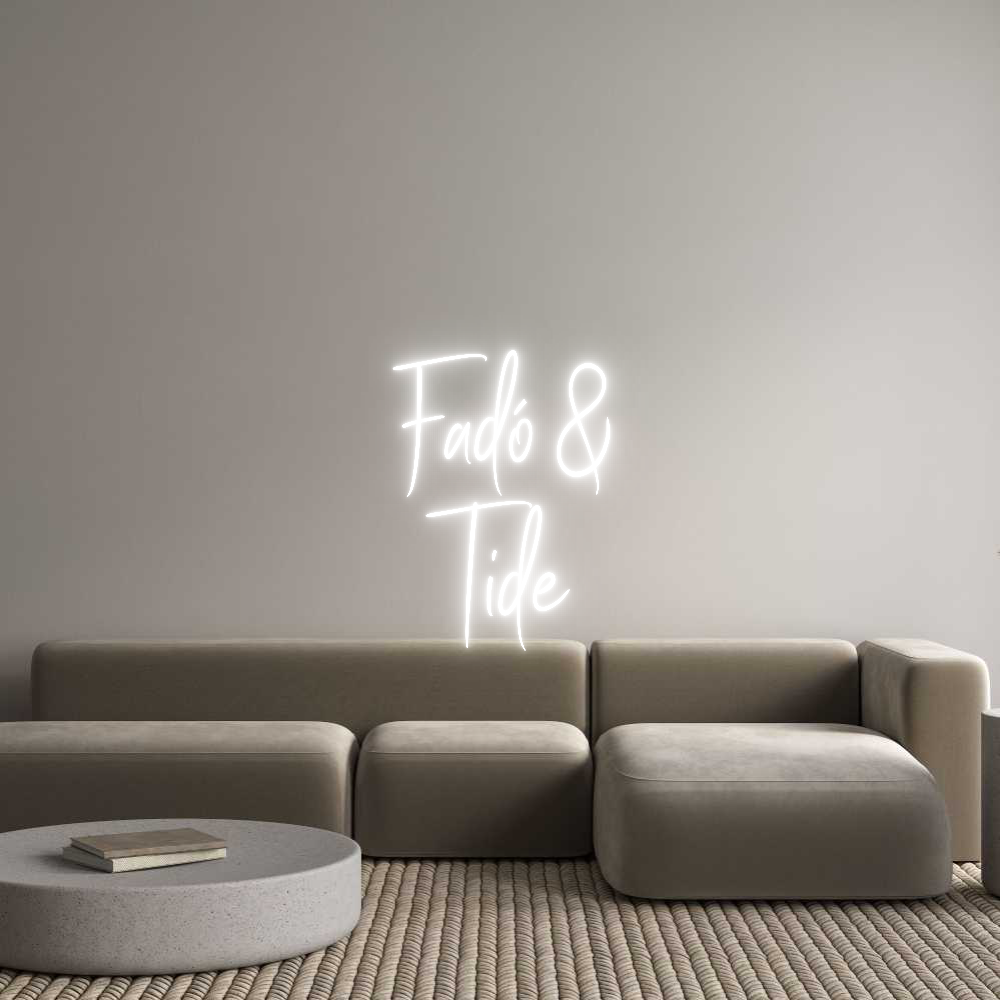 Custom Neon Sign Online Editor Fadó &
Tide