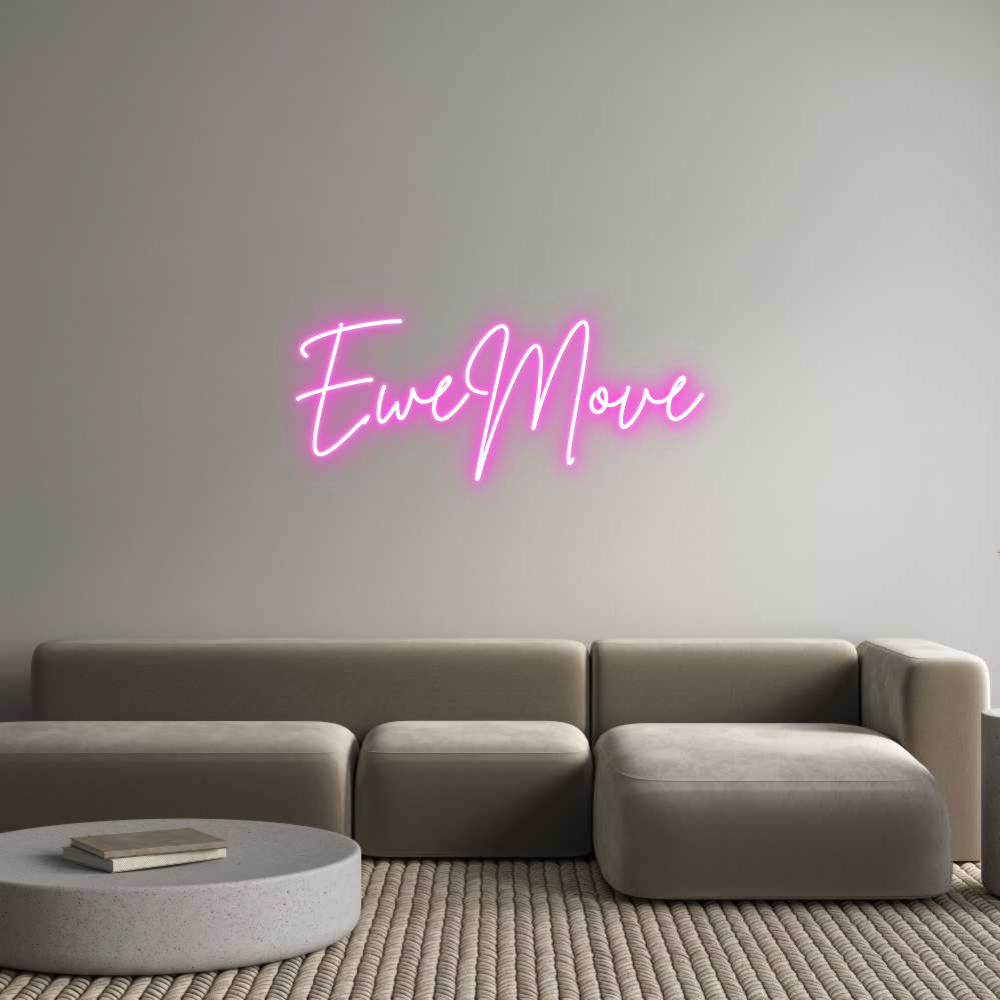 Custom Neon Sign Online Editor EweMove