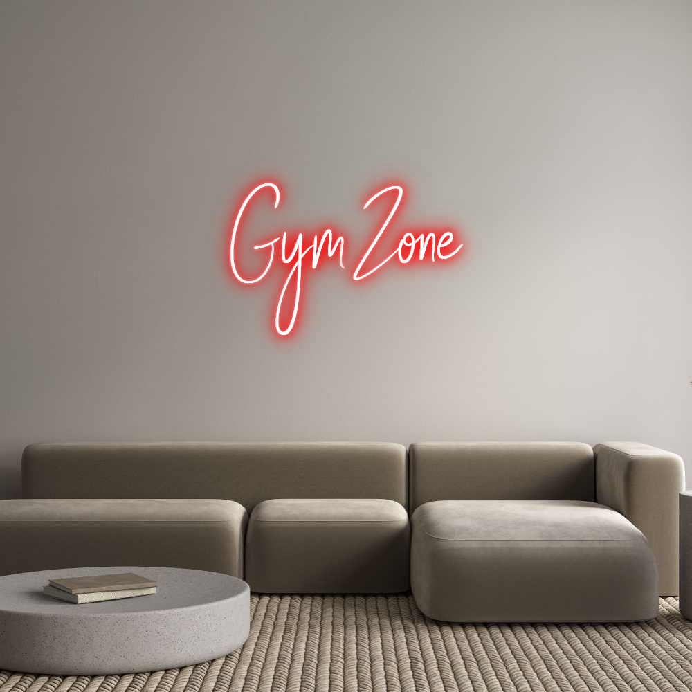 Custom Neon Sign Online Editor Gym Zone