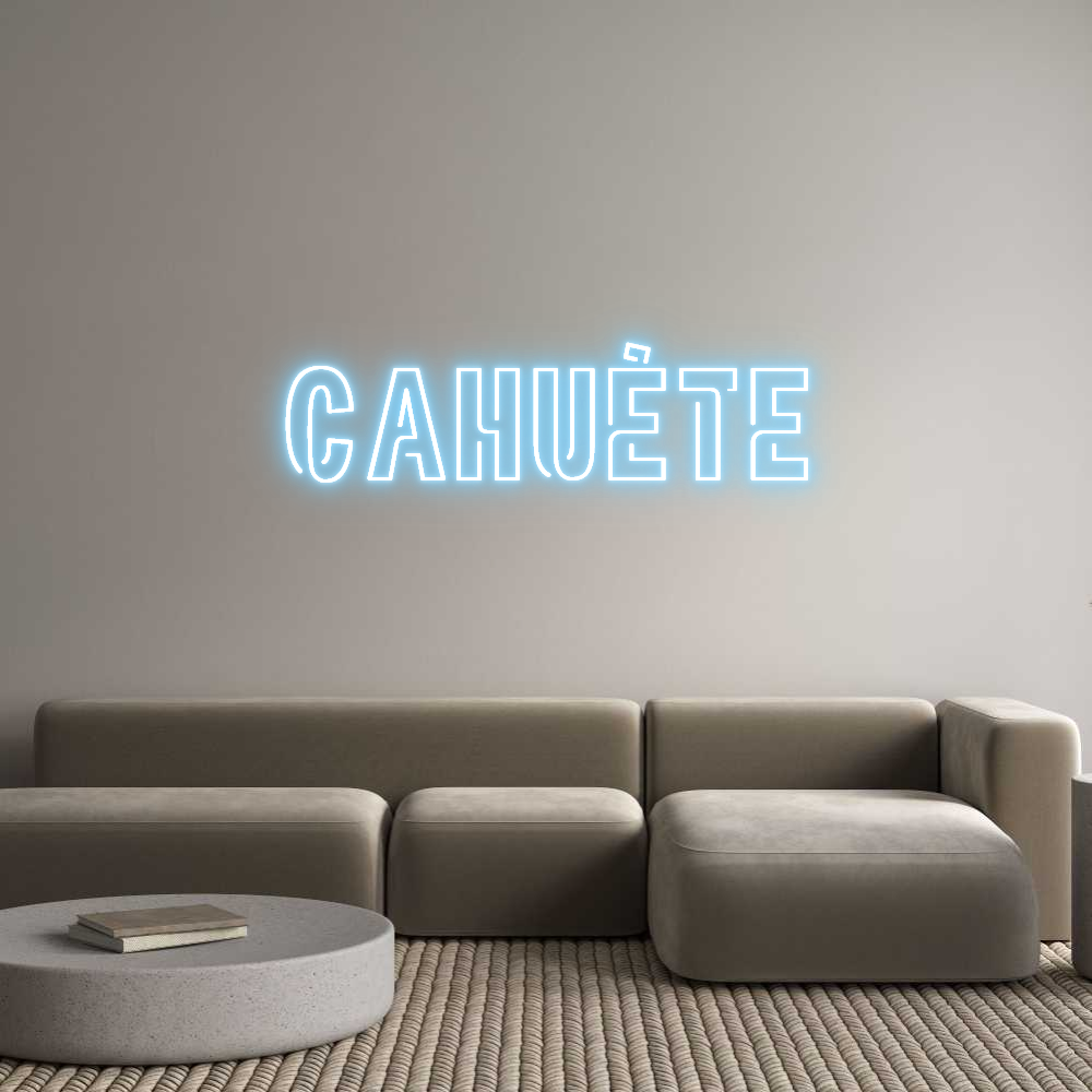 Custom Neon Sign Online Editor Cahuète