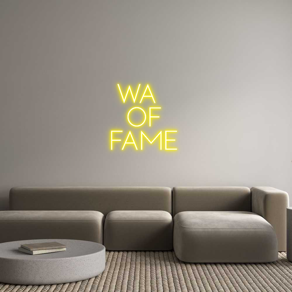 Custom Neon Sign Online Editor WALL
OF
FAME