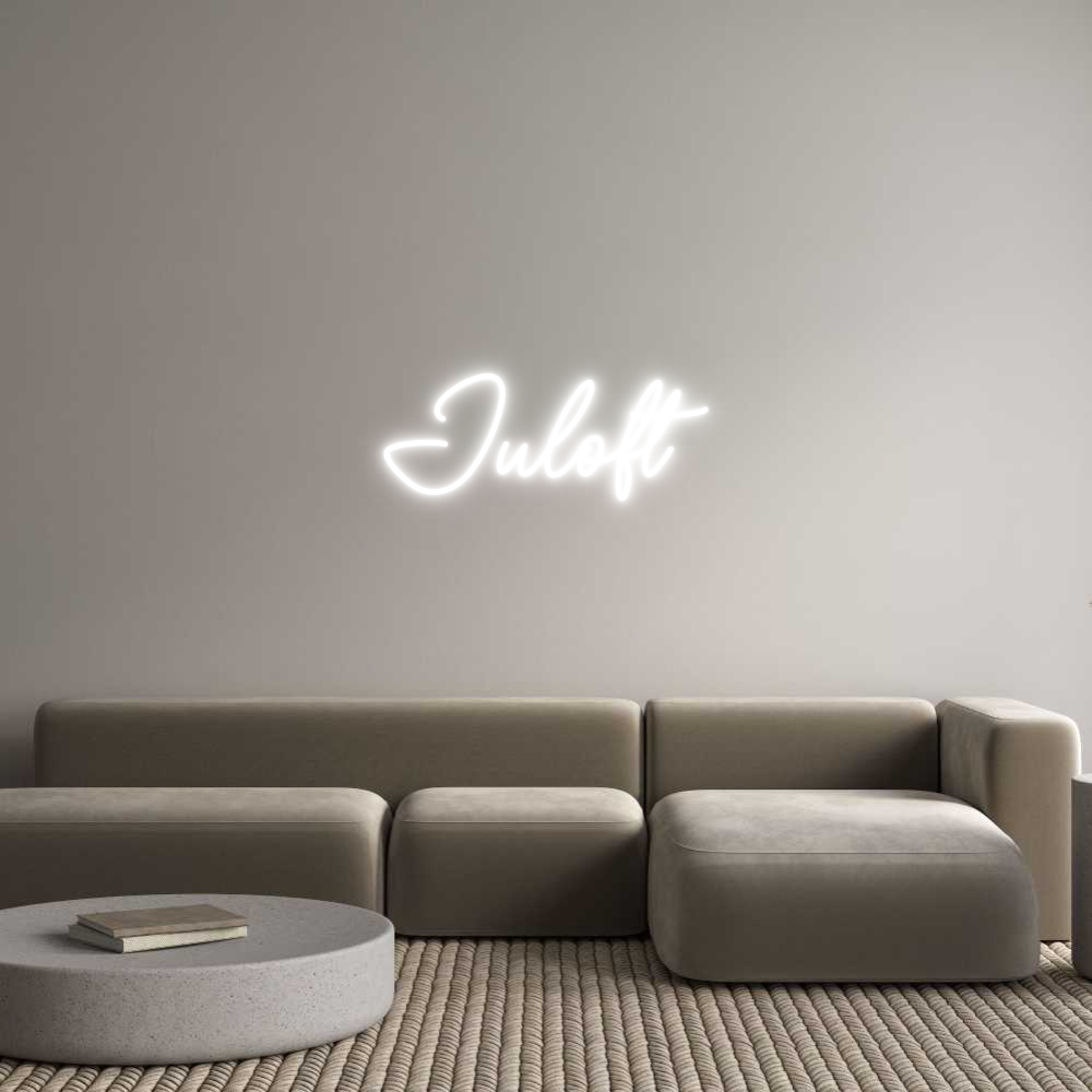 Custom Neon Sign Online Editor Juloft
