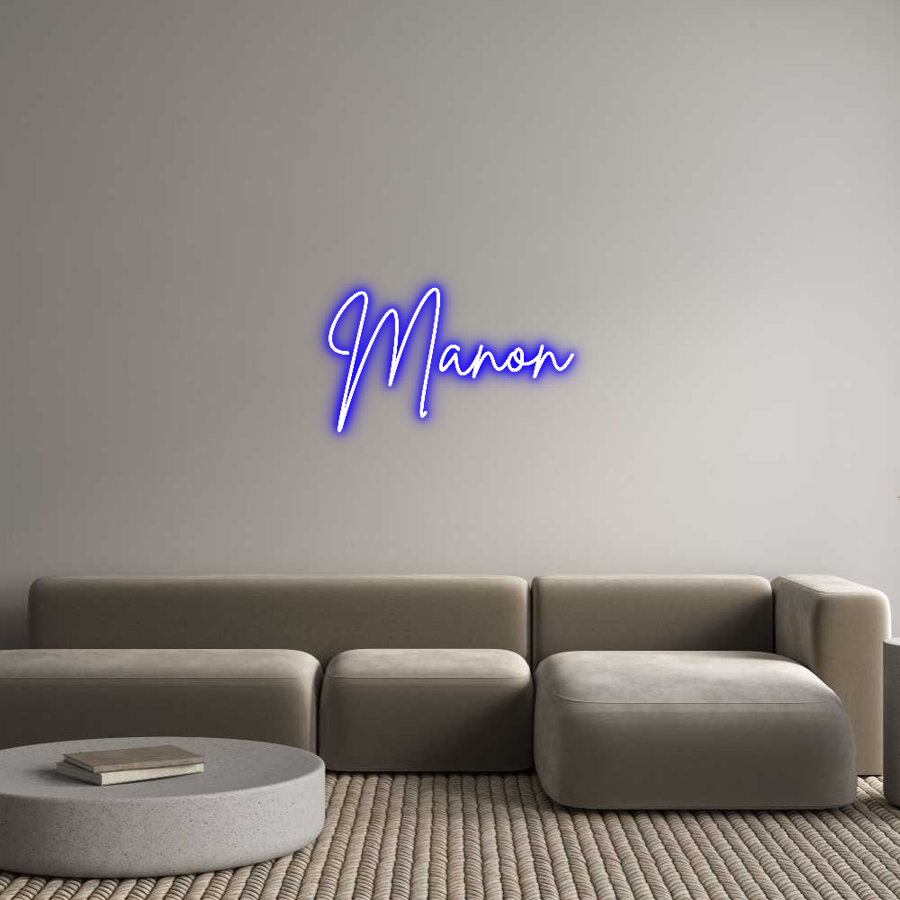 Custom Neon Sign Online Editor Manon