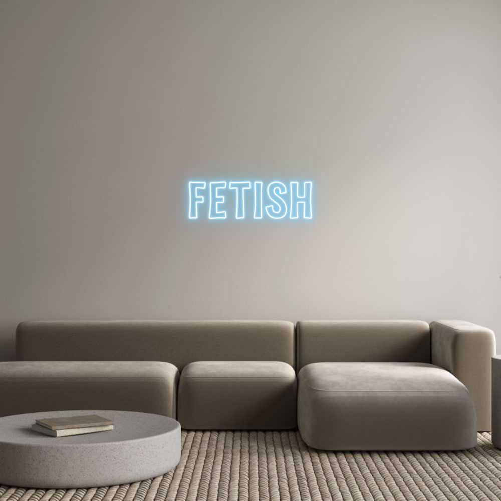 Custom Neon Sign Online Editor FETISH