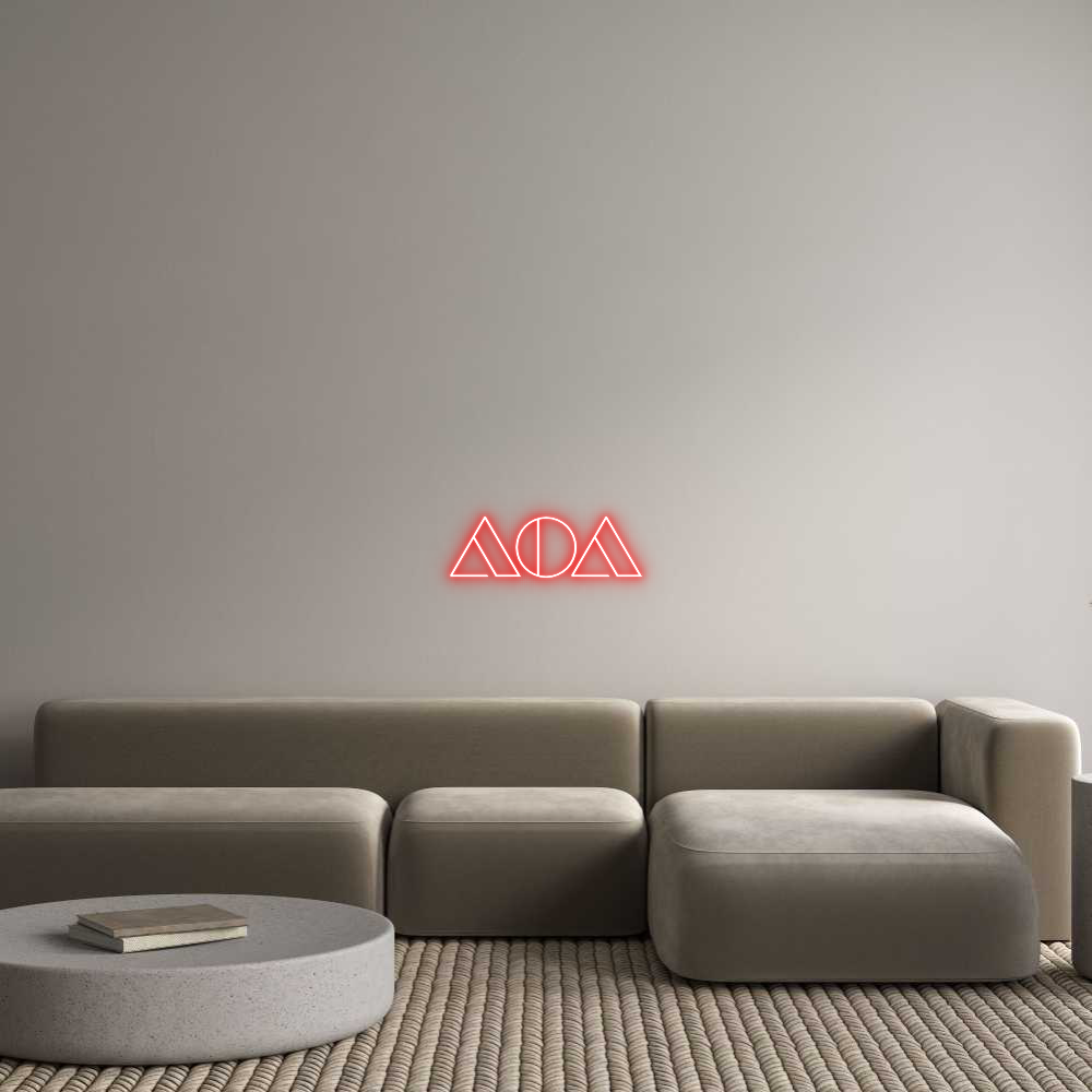 Custom Neon Sign Online Editor AOA