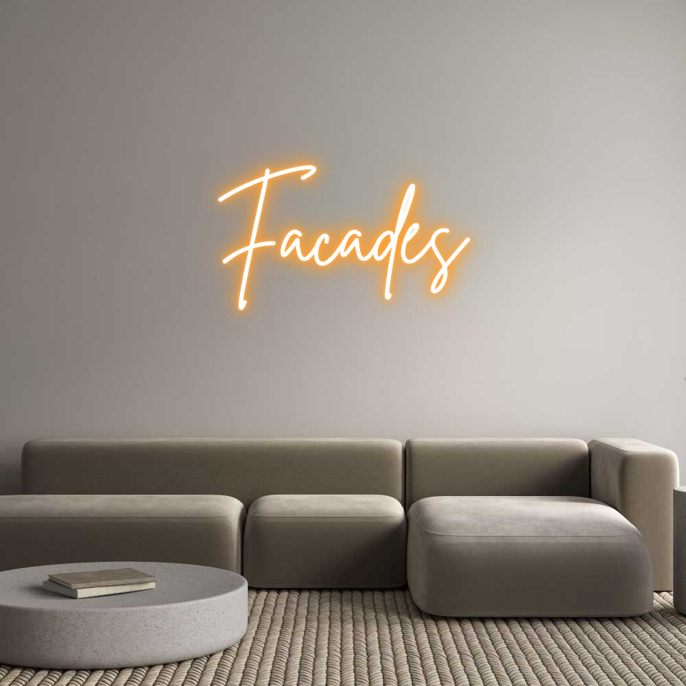 Custom Neon Sign Online Editor Façades