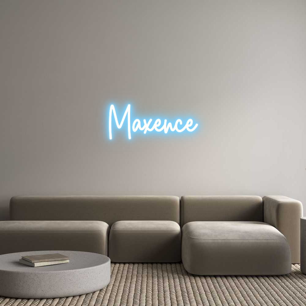 Custom Neon Sign Online Editor Maxence
