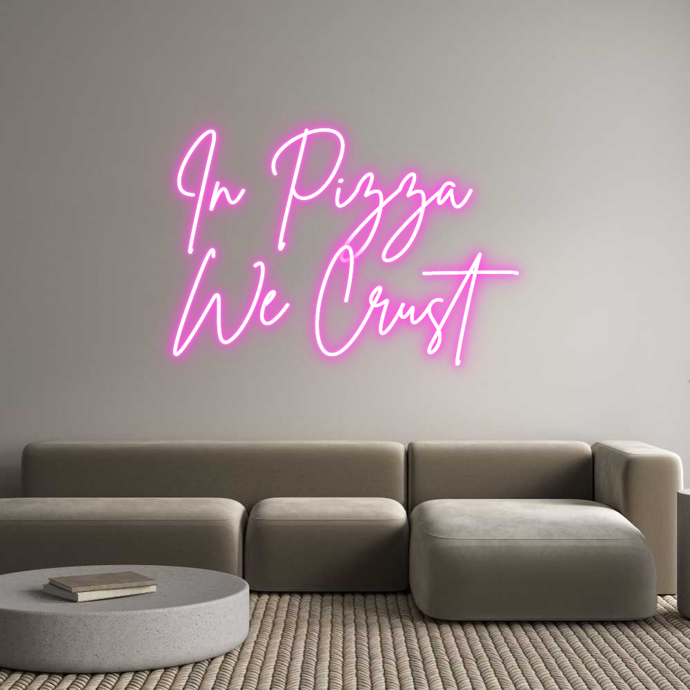 Custom Neon Sign Online Editor In Pizza 
We...