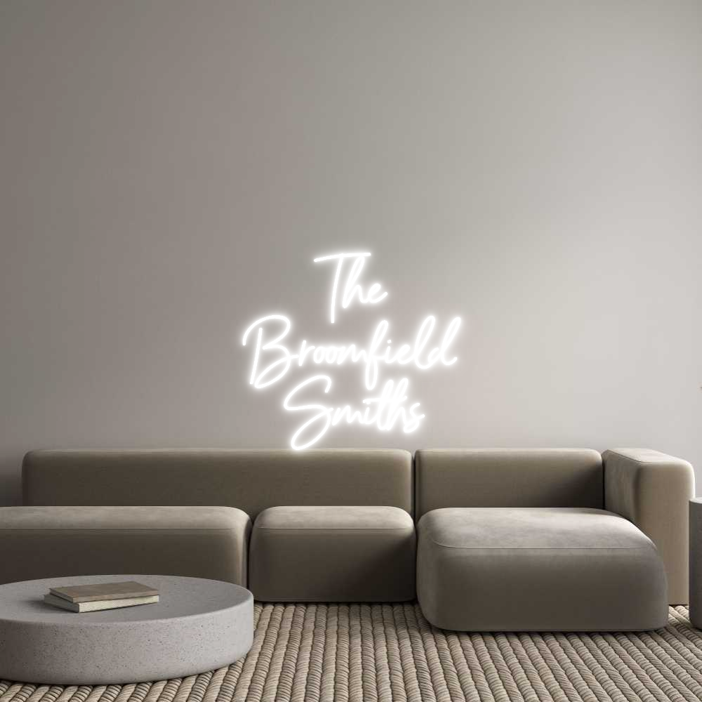 Custom Neon Sign Online Editor The
Broomfie...