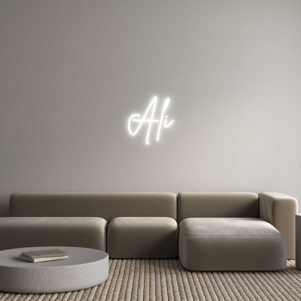 Custom Neon Sign Online Editor Ali