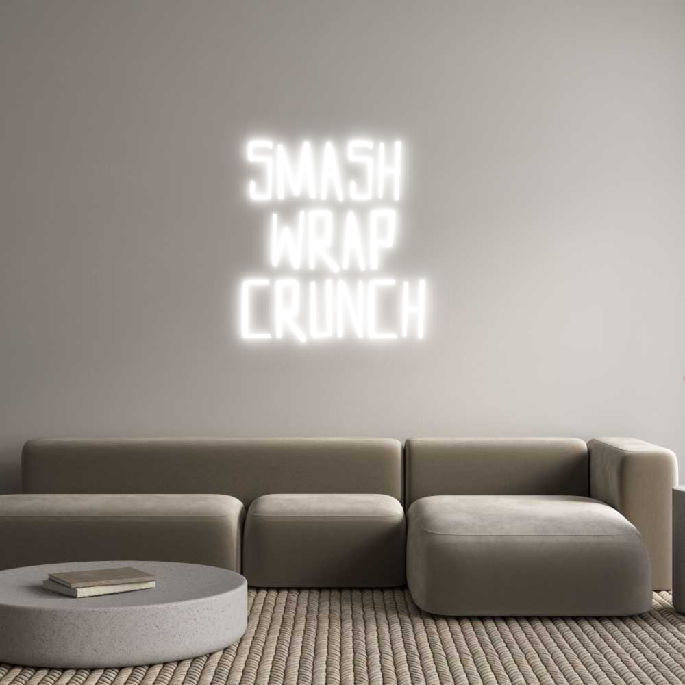Custom Neon Sign Online Editor smash  
wrap...
