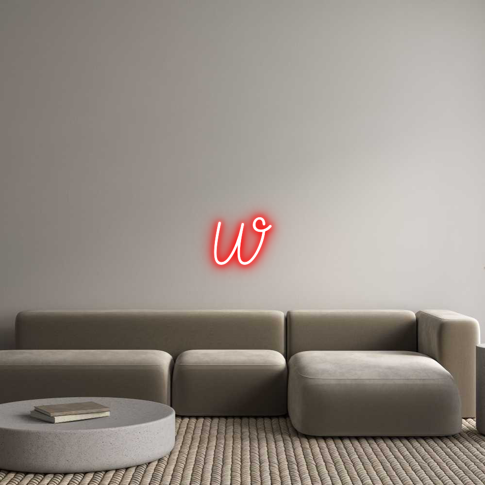 Custom Neon Sign Online Editor W