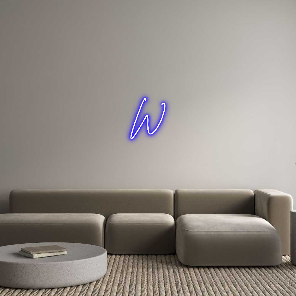 Custom Neon Sign Online Editor W