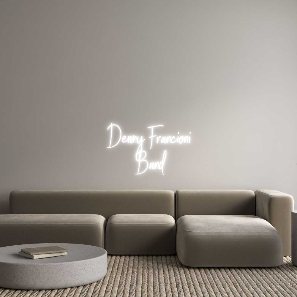 Custom Neon Sign Online Editor Denny Francio...