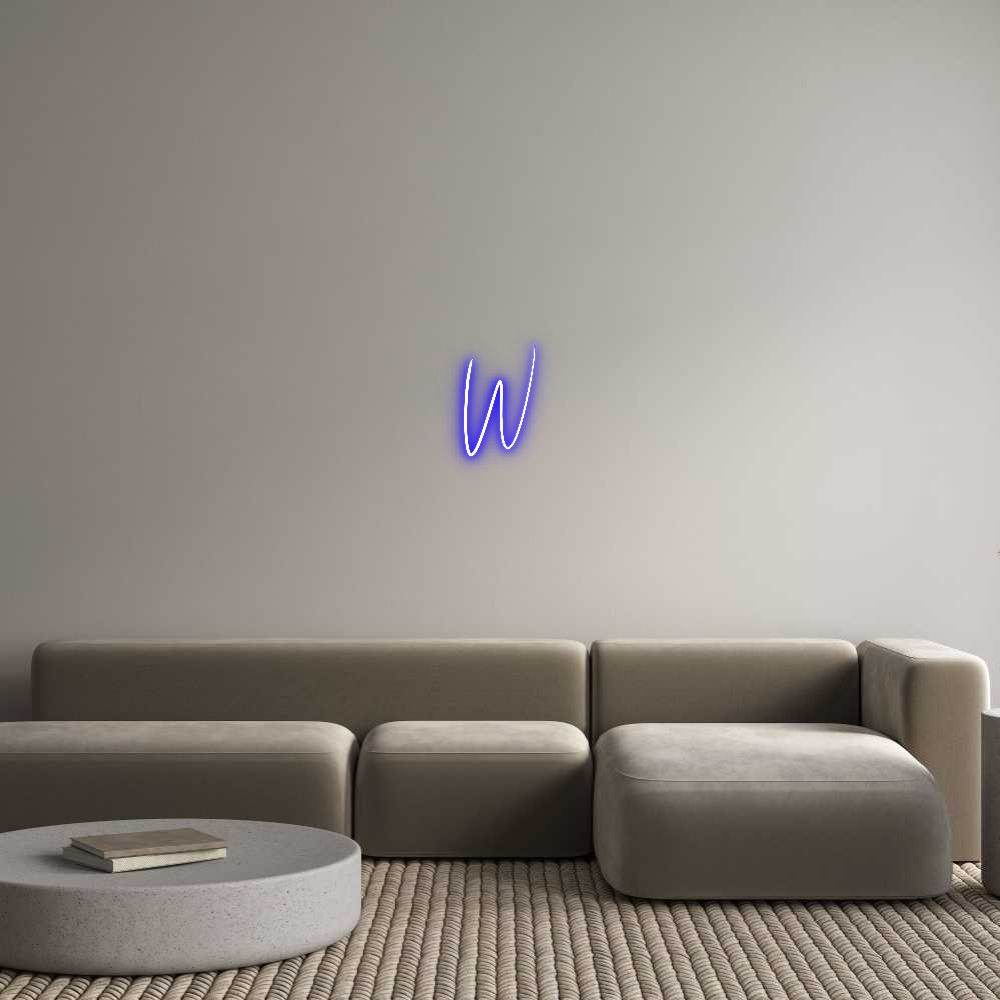 Custom Neon Sign Online Editor W