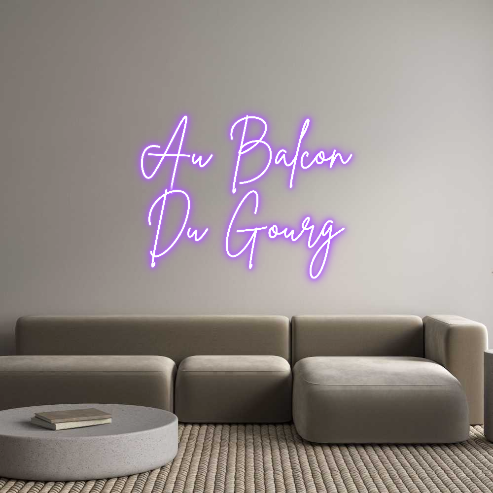 Custom Neon Sign Online Editor Au Balcon
Du...