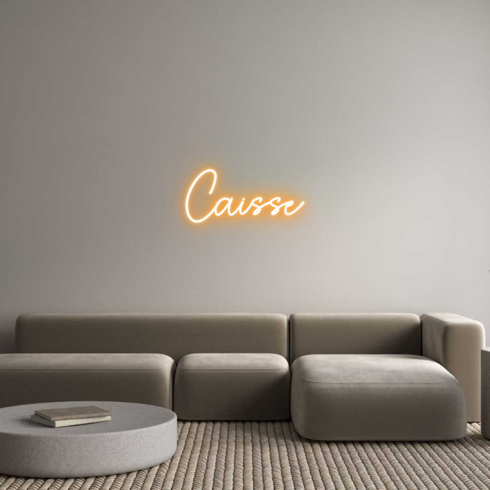 Custom Neon Sign Online Editor Caisse
