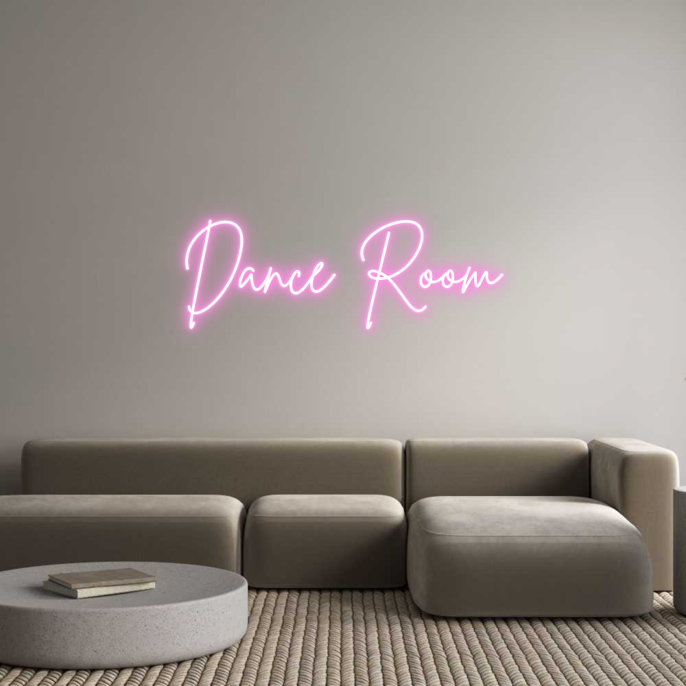 Custom Neon Sign Online Editor Dance Room