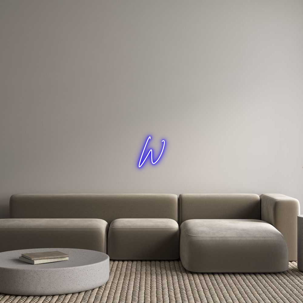 Custom Neon Sign Online Editor W