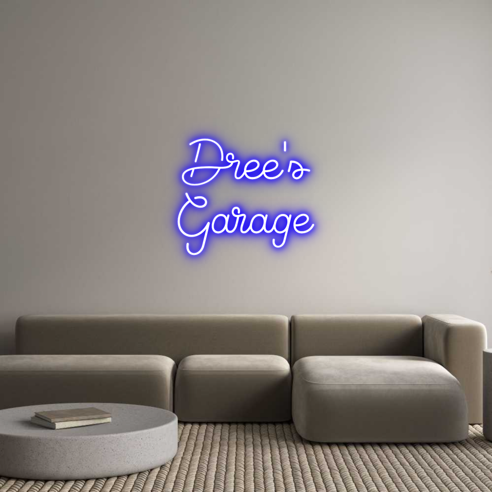 Custom Neon Sign Online Editor Dree's
Garage
