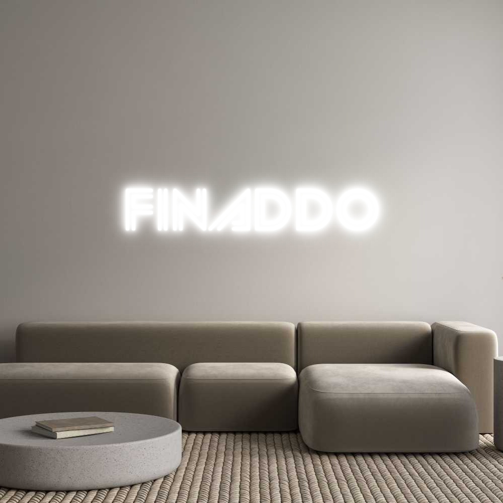 Custom Neon Sign Online Editor FINADDO