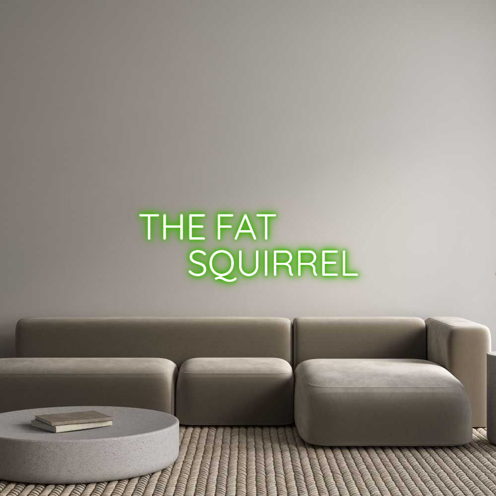 Custom Neon Sign Online Editor THE FAT
    ...