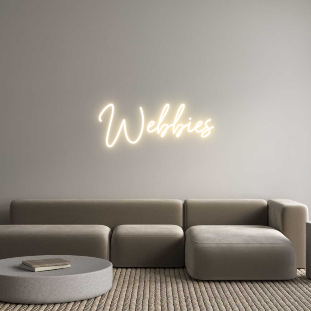 Custom Neon Sign Online Editor Webbies