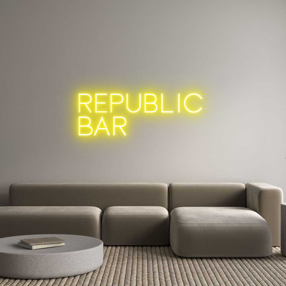 Custom Neon Sign Online Editor Republic
Bar