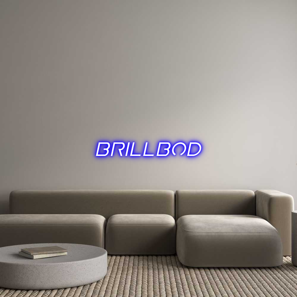 Custom Neon Sign Online Editor Brillbod