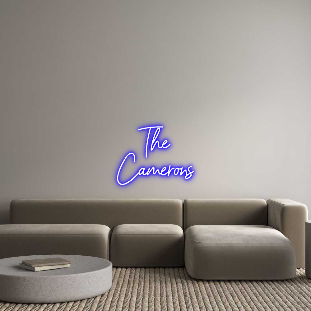 Custom Neon Sign Online Editor The
Camerons