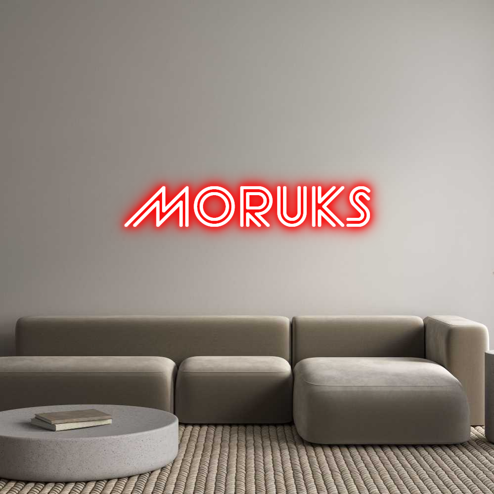 Custom Neon Sign Online Editor MORUKS